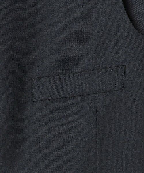 SHIPS / シップス ダウンジャケット・ベスト | SHIPS: ラグジュアリー ドーメル 無地 ジレ ベスト | 詳細8