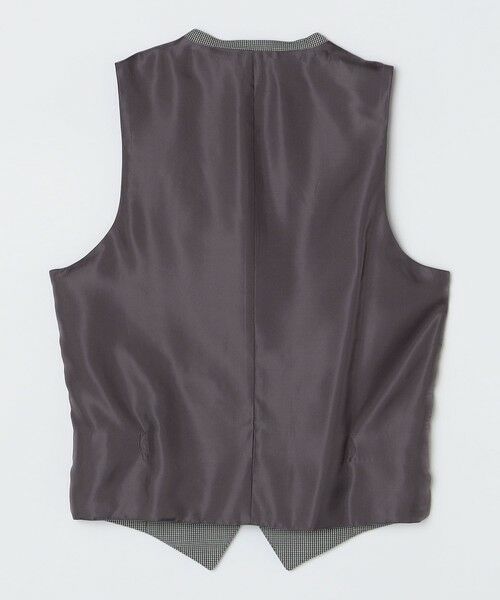 SHIPS / シップス ダウンジャケット・ベスト | SHIPS: VITALE BARBERI CANONICO ハウンドトゥース ベスト | 詳細4