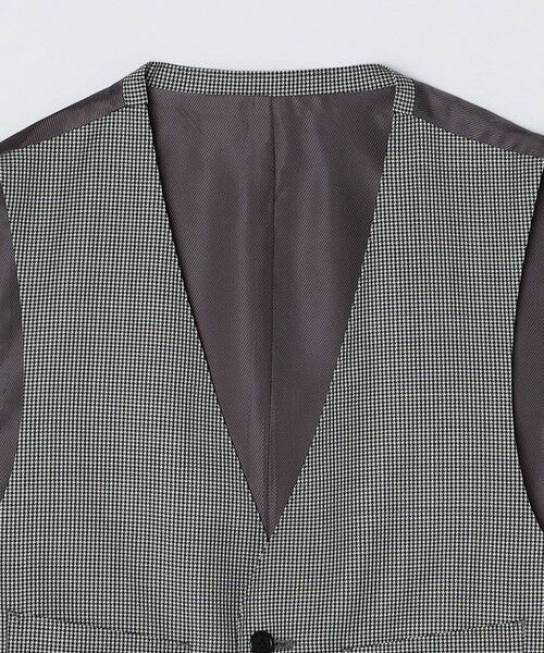 SHIPS / シップス ダウンジャケット・ベスト | SHIPS: VITALE BARBERI CANONICO ハウンドトゥース ベスト | 詳細5