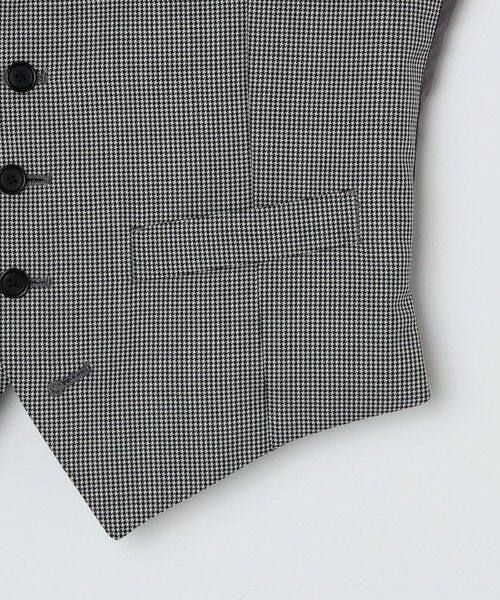 SHIPS / シップス ダウンジャケット・ベスト | SHIPS: VITALE BARBERI CANONICO ハウンドトゥース ベスト | 詳細7