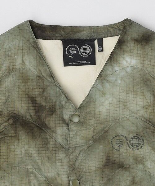 SHIPS / シップス ダウンジャケット・ベスト | PURPLE MOUNTAIN OBSERVATORY: WAVES TIE DYE VEST | 詳細5