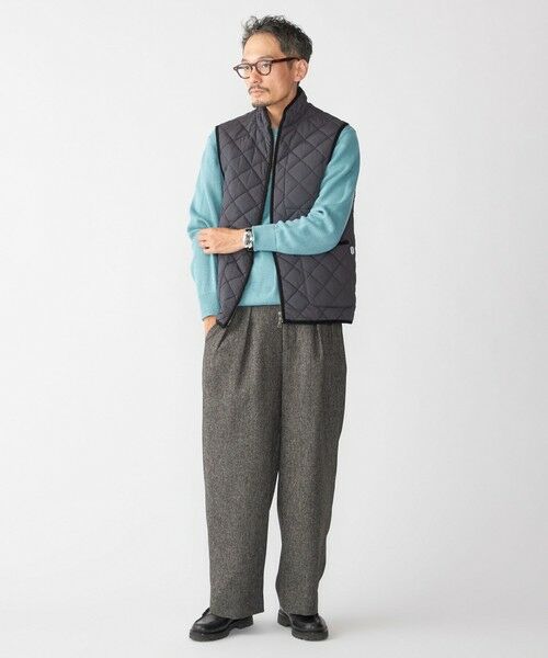 SHIPS / シップス ダウンジャケット・ベスト | SHIPS:〈手洗い可能〉NETPLUS(R) キルティング スタンド ベスト | 詳細1