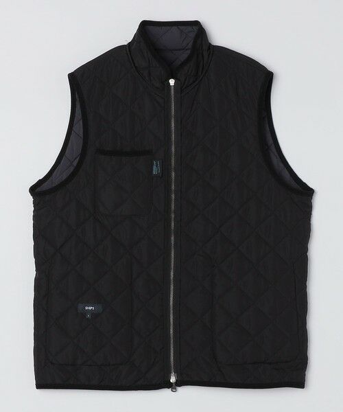 SHIPS / シップス ダウンジャケット・ベスト | SHIPS:〈手洗い可能〉NETPLUS(R) キルティング スタンド ベスト | 詳細6