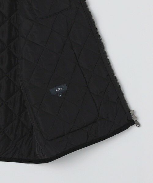 SHIPS / シップス ダウンジャケット・ベスト | SHIPS:〈手洗い可能〉NETPLUS(R) キルティング スタンド ベスト | 詳細13