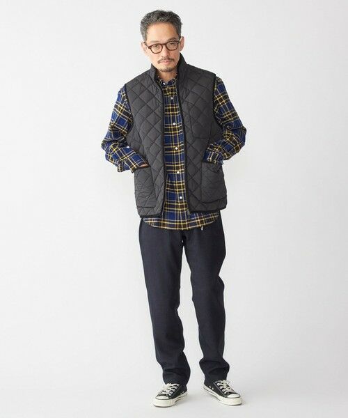 SHIPS / シップス ダウンジャケット・ベスト | SHIPS:〈手洗い可能〉NETPLUS(R) キルティング スタンド ベスト | 詳細16