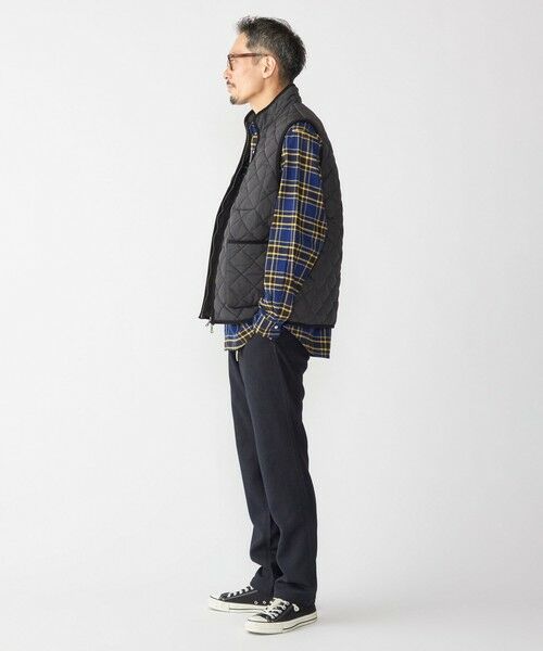SHIPS / シップス ダウンジャケット・ベスト | SHIPS:〈手洗い可能〉NETPLUS(R) キルティング スタンド ベスト | 詳細17
