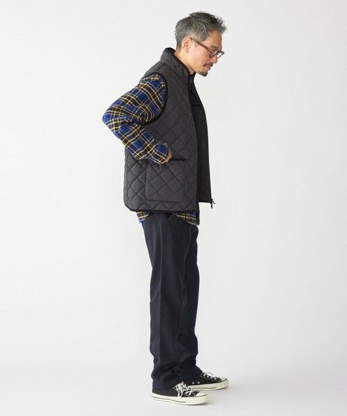 SHIPS / シップス ダウンジャケット・ベスト | SHIPS:〈手洗い可能〉NETPLUS(R) キルティング スタンド ベスト | 詳細19