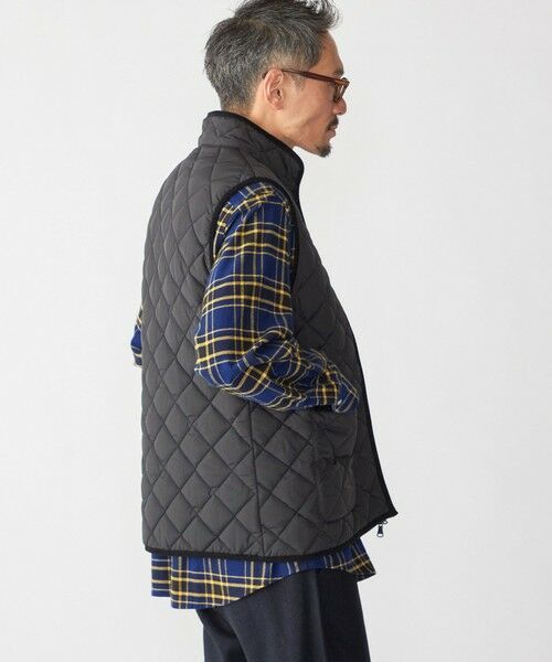 SHIPS / シップス ダウンジャケット・ベスト | SHIPS:〈手洗い可能〉NETPLUS(R) キルティング スタンド ベスト | 詳細23