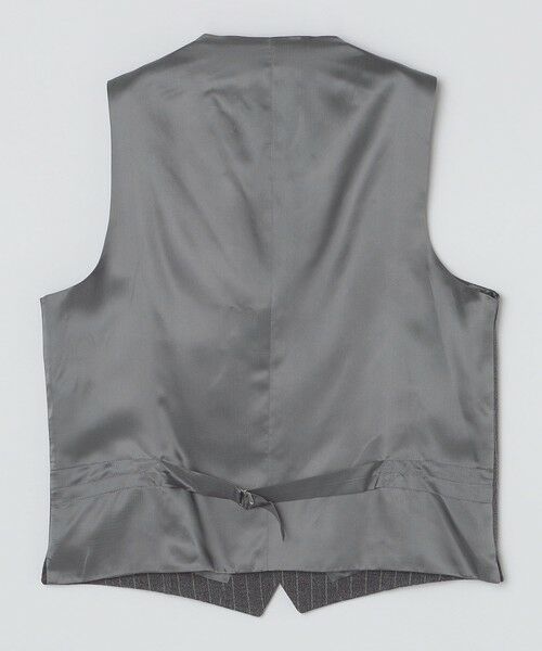 SHIPS / シップス ダウンジャケット・ベスト | 【SHIPS別注】CARUSO: チョークストライプ ラペルドベスト | 詳細1