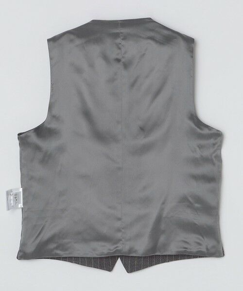 SHIPS / シップス ダウンジャケット・ベスト | 【SHIPS別注】CARUSO: チョークストライプ ラペルドベスト | 詳細3