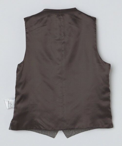 SHIPS / シップス ダウンジャケット・ベスト | 【SHIPS別注】CARUSO: ヘリンボーン ツイード ラペルドベスト | 詳細2