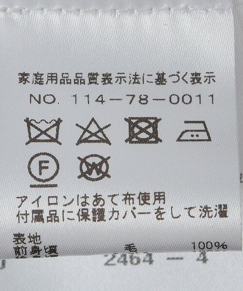 SHIPS / シップス ダウンジャケット・ベスト | 【SHIPS別注】CARUSO: ヘリンボーン ツイード ラペルドベスト | 詳細9