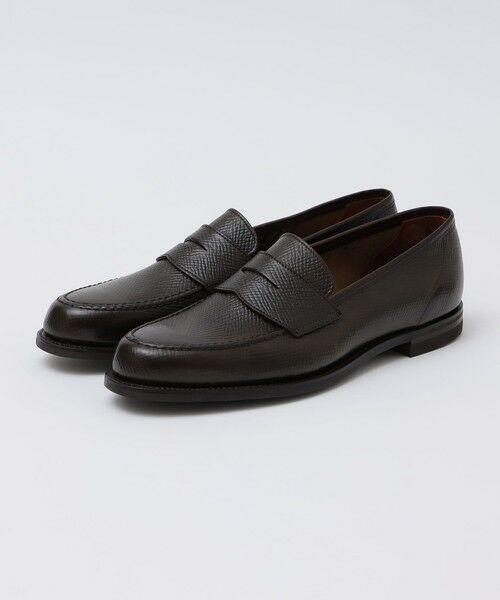 SHIPS / シップス ブーツ（ショート丈） | 【SHIPS別注】CROCKETT＆JONES: 50th ANNIV エンボス アンライニング コードバン ローファー | 詳細11