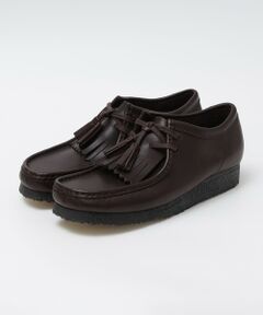 SHIPS / シップス ブーツ（ショート丈） | CLARKS: WALLABEE PURPLE GRAPE LEATHER