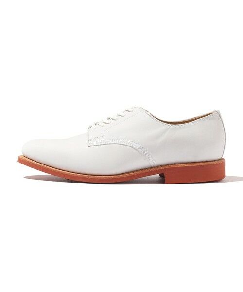 SHIPS / シップス ブーツ（ショート丈） | 【Southwick別注】SANDERS: White Nubuck Officer Shoe | 詳細5