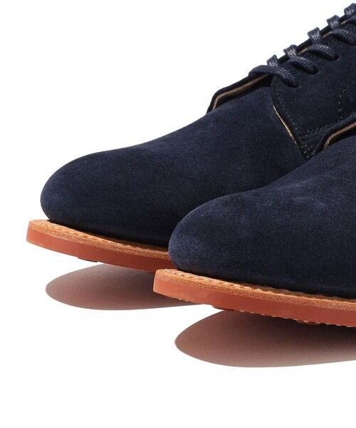 SHIPS / シップス ブーツ（ショート丈） | 【Southwick別注】SANDERS: Navy Suede Officer Shoe | 詳細1