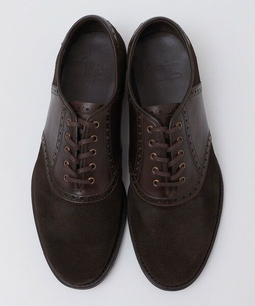 SHIPS / シップス ブーツ（ショート丈） | 【SHIPS別注】Lo spago: ワックスドスエード サドル シューズ | 詳細4