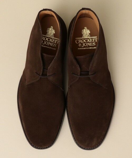 SHIPS / シップス ブーツ（ショート丈） | Crockett&Jones:チャートシー スエード チャッカ ブーツ | 詳細4