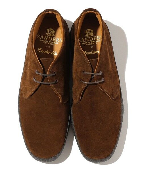 SHIPS / シップス ブーツ（ショート丈） | 【Southwick別注】SANDERS: Mudguard Brit Chukka | 詳細7