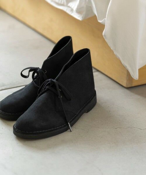 SHIPS / シップス ブーツ（ショート丈） | 【SHIPS EXCLUSIVE】CLARKS: DESERT BOOTS DARK NAVY | 詳細1