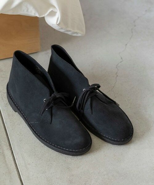 SHIPS/VbvX ySHIPS EXCLUSIVEzCLARKS: DESERT BOOTS DARK NAVY _[Nu[ 9
