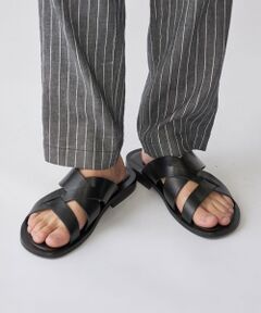 SHIPS / シップス サンダル | CORSO ROMA 9: メッシュ クロスストラップ サンダル