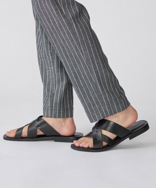 SHIPS / シップス サンダル | CORSO ROMA 9: メッシュ クロスストラップ サンダル | 詳細1