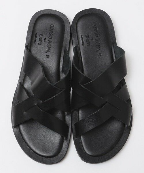 SHIPS / シップス サンダル | CORSO ROMA 9: メッシュ クロスストラップ サンダル | 詳細4