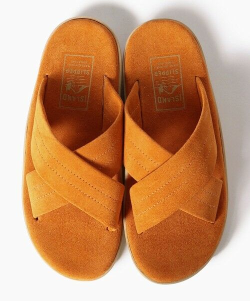 SHIPS / シップス サンダル | ISLAND SLIPPER: SHIPS(シップス) 別注 クロスストラップ サンダル | 詳細11