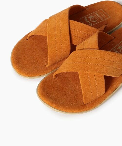 SHIPS / シップス サンダル | ISLAND SLIPPER: SHIPS(シップス) 別注 クロスストラップ サンダル | 詳細12