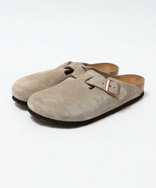 SHIPS/VbvX BIRKENSTOCK:  SUEDE BOSTON x[W 41