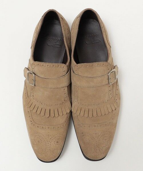 SHIPS / シップス ブーツ（ショート丈） | Lo spago: スエード モンク ウイングチップ シューズ | 詳細8
