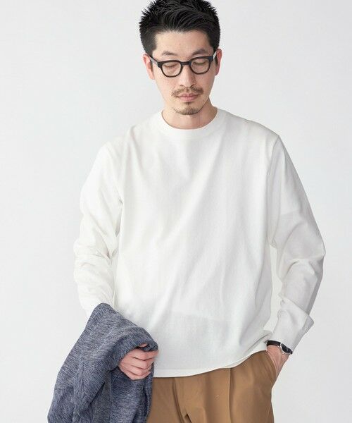 SHIPS / シップス ニット・セーター | SHIPS: 〈手洗い可能〉14ゲージ TEXBRID(R) リネン クルーネック ニット | 詳細1