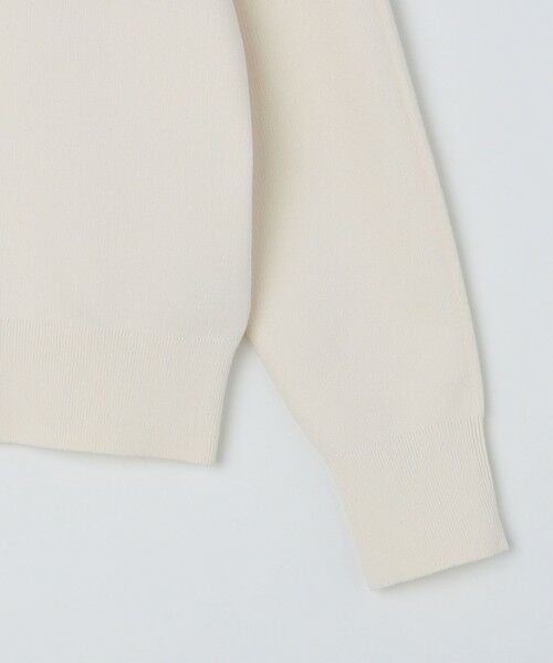 SHIPS / シップス ニット・セーター | SHIPS: 〈手洗い可能・抗菌防臭〉14GG コットン スムース 長袖 ニット | 詳細12