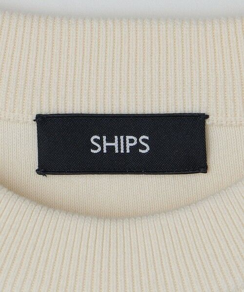 SHIPS / シップス ニット・セーター | SHIPS: 〈手洗い可能・抗菌防臭〉14GG コットン スムース 長袖 ニット | 詳細13