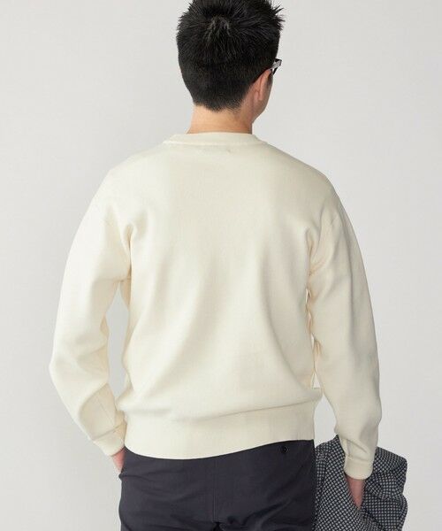 SHIPS / シップス ニット・セーター | SHIPS: 〈手洗い可能・抗菌防臭〉14GG コットン スムース 長袖 ニット | 詳細8