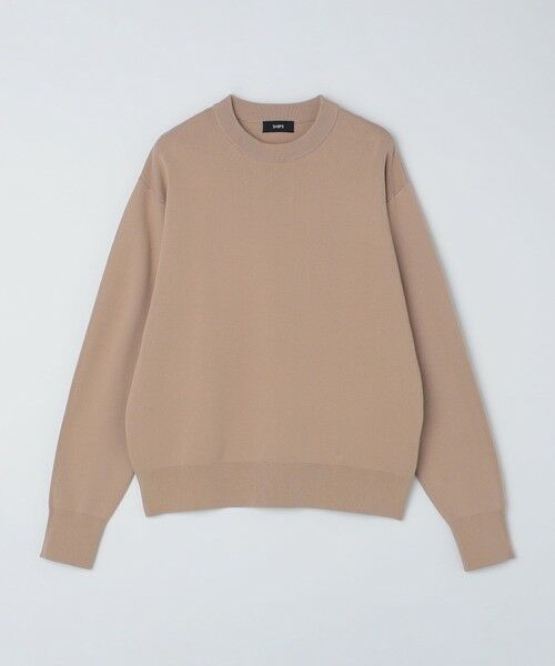 SHIPS / シップス ニット・セーター | SHIPS: 〈手洗い可能・抗菌防臭〉14GG コットン スムース 長袖 ニット | 詳細20