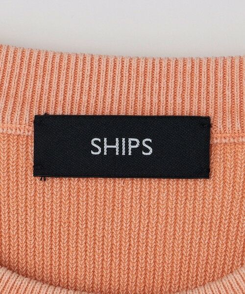 SHIPS / シップス ニット・セーター | SHIPS: 14ゲージ 畦編み サンフェード コットン クルーネック ニット | 詳細16