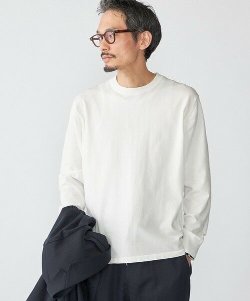 SHIPS / シップス ニット・セーター | SHIPS: 〈手洗い可能〉14ゲージ TEXBRID(R) コットン ハイゲージ ニット | 詳細1