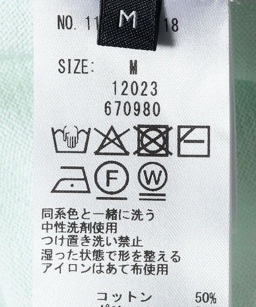 SHIPS / シップス ニット・セーター | SHIPS: 〈手洗い可能〉14ゲージ TEXBRID(R) コットン ハイゲージ ニット | 詳細23