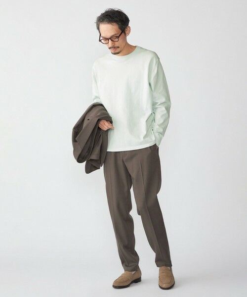 SHIPS / シップス ニット・セーター | SHIPS: 〈手洗い可能〉14ゲージ TEXBRID(R) コットン ハイゲージ ニット | 詳細11