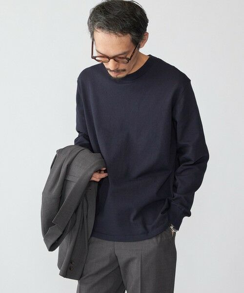 SHIPS / シップス ニット・セーター | SHIPS: 〈手洗い可能〉14ゲージ TEXBRID(R) コットン ハイゲージ ニット | 詳細24