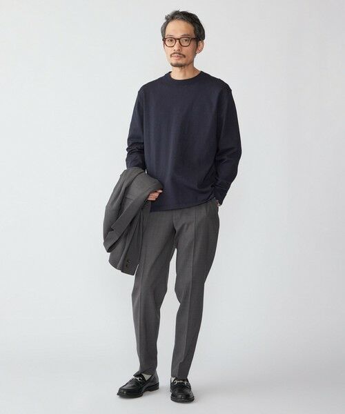 SHIPS / シップス ニット・セーター | SHIPS: 〈手洗い可能〉14ゲージ TEXBRID(R) コットン ハイゲージ ニット | 詳細25