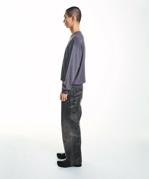 SHIPS / シップス ニット・セーター | City Ambient Products:〈手洗い可能〉14ゲージ レーヨン ナイロン ワンポイントロゴニット | 詳細2