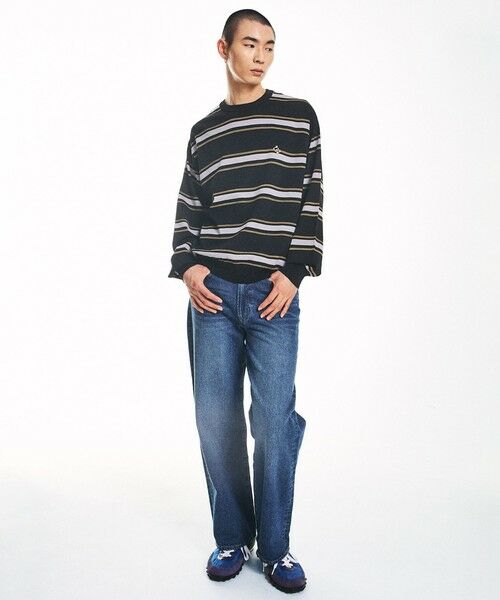 SHIPS / シップス ニット・セーター | City Ambient Products:〈手洗い可能〉14ゲージ レーヨン ナイロン ワンポイントロゴニット | 詳細21