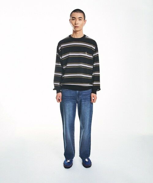 SHIPS / シップス ニット・セーター | City Ambient Products:〈手洗い可能〉14ゲージ レーヨン ナイロン ワンポイントロゴニット | 詳細17