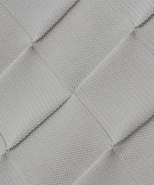 SHIPS / シップス ニット・セーター | SHIPS: 〈手洗い可能〉Amossa(R) シャンティ ブロック リンクス編み 長袖 ニット | 詳細4