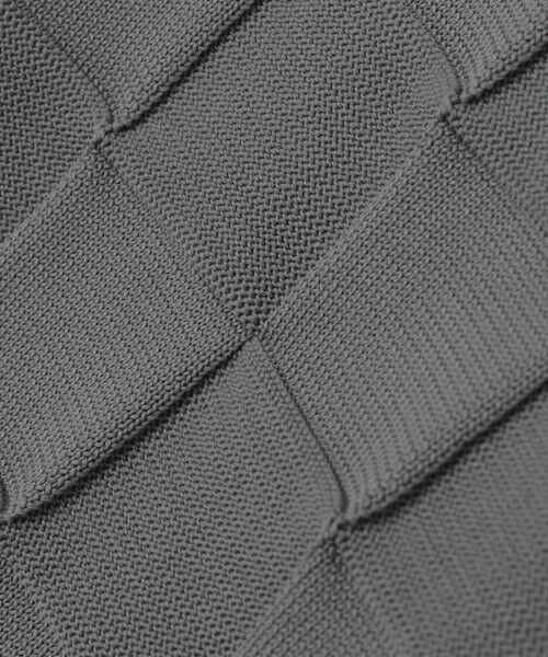 SHIPS / シップス ニット・セーター | SHIPS: 〈手洗い可能〉Amossa(R) シャンティ ブロック リンクス編み 長袖 ニット | 詳細8