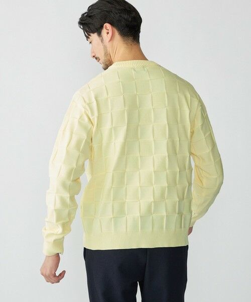 SHIPS / シップス ニット・セーター | SHIPS: 〈手洗い可能〉Amossa(R) シャンティ ブロック リンクス編み 長袖 ニット | 詳細16