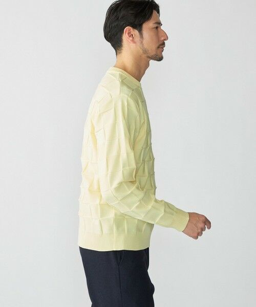 SHIPS / シップス ニット・セーター | SHIPS: 〈手洗い可能〉Amossa(R) シャンティ ブロック リンクス編み 長袖 ニット | 詳細17